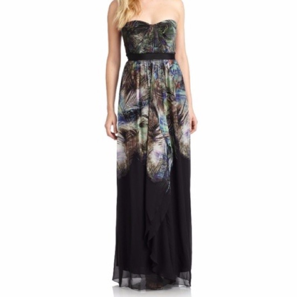 BCBG maxi formal dress (strapless optional)